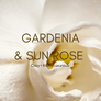GARDENIA & SUN ROSE SCENTED CANDLE
